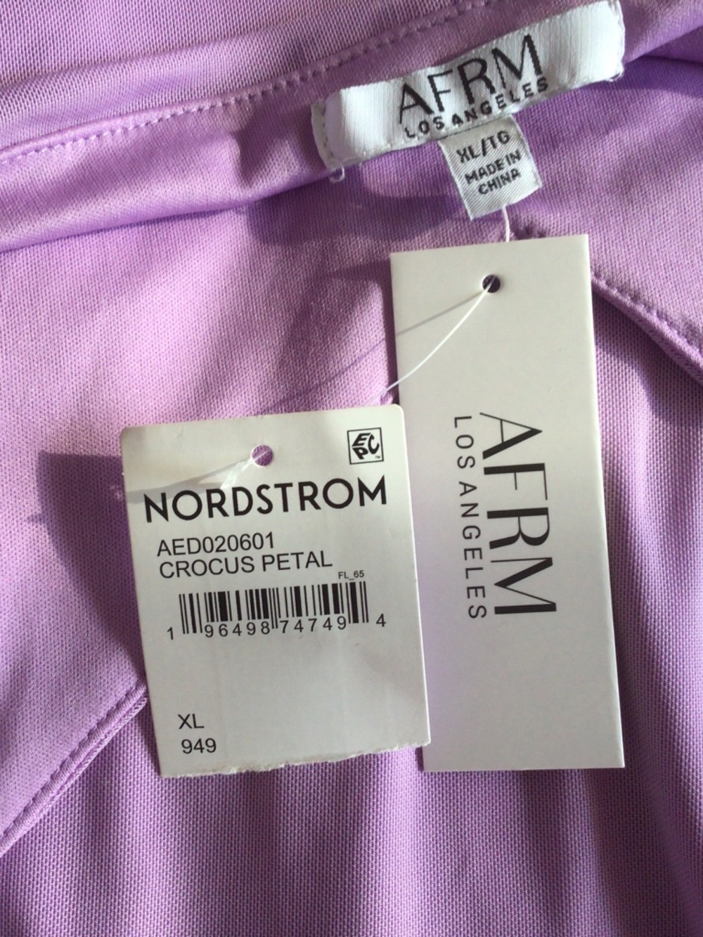 NWT AFRM Spaghetti Straps Midi Dress - Picture 4 of 5